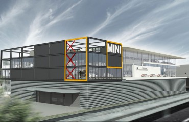 Nieuwbouw BMW Mini Amsterdam 